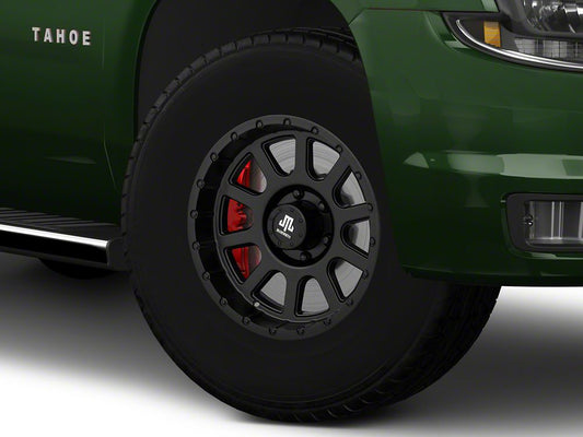 Mammoth 10 Hole Matte Black 6-Lug Wheel; 17x9; -6mm Offset (15-20 Tahoe)