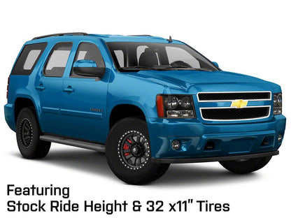 Mammoth 10-Spoke Beadlock Matte Black 6-Lug Wheel; 17x9; -6mm Offset (07-14 Tahoe)
