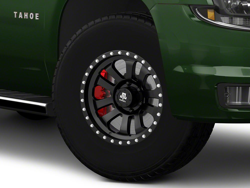 Mammoth Rims Mammoth 10-Spoke Beadlock Matte Black 6-Lug Wheel; 17x9; -6mm Offset ...