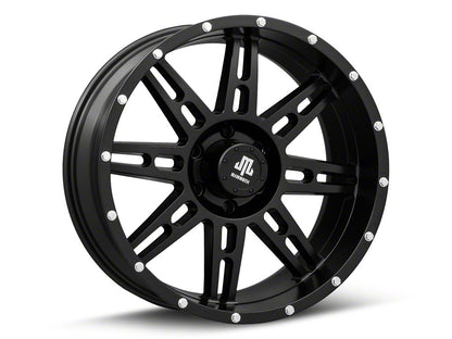Mammoth Vader Beadlock Matte Black 6-Lug Wheel; 20x9; -6mm Offset (07-14 Tahoe)