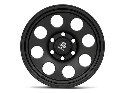 Mammoth 8 Aluminum Matte Black 6-Lug Wheel; 17x9; -6mm Offset (07-14 Tahoe)