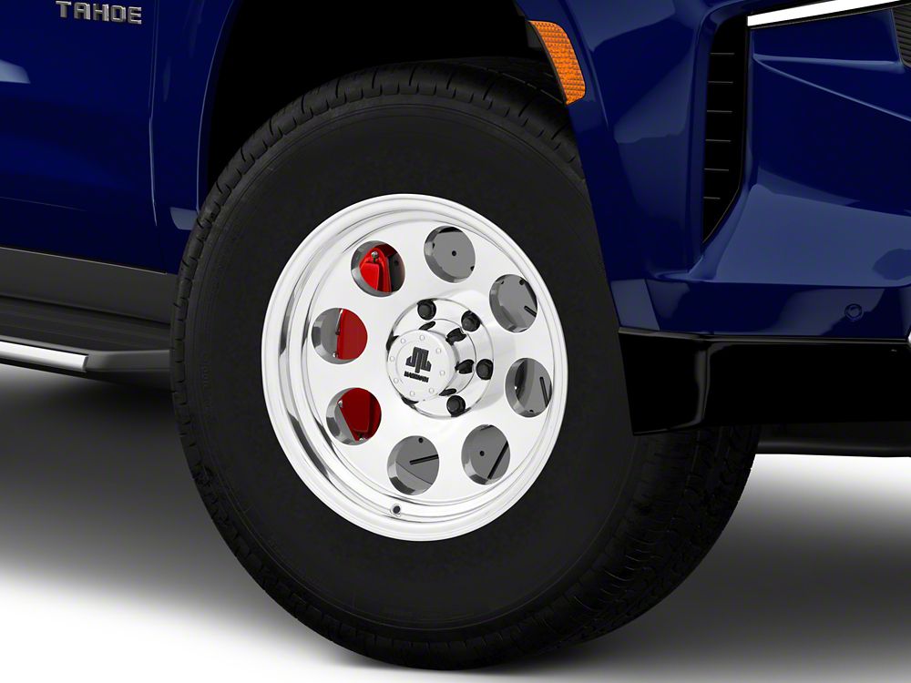 Mammoth Rims Mammoth 8 Aluminum Polished 6-Lug Wheel; 17x9; -6mm Offset (21-25 Taho ...