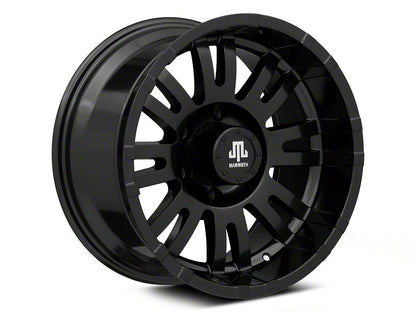 Mammoth Krawler Satin Black 6-Lug Wheel; 17x9; -12mm Offset (07-14 Tahoe)