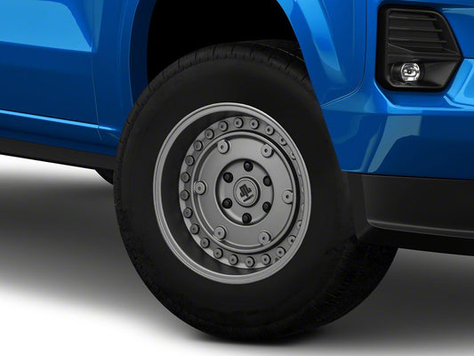 Mammoth Militant Charcoal Wheel; 17x9.5; -18mm Offset (23-25 Colorado)
