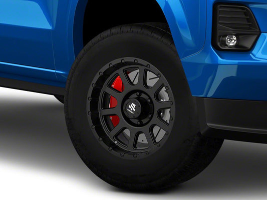 Mammoth 10 Hole Matte Black 6-Lug Wheel; 17x9; -6mm Offset (23-25 Colorado)