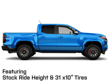 Mammoth 10-Spoke Beadlock Matte Black 6-Lug Wheel; 17x9; -6mm Offset (23-25 Colorado)