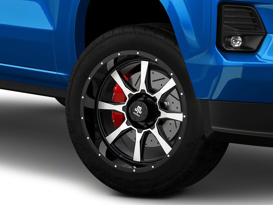 Mammoth High Roller Gloss Black Machined 6-Lug Wheel; 20x10; -24mm Offset (23-25 Colorado)