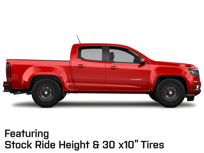 Mammoth 8-Hole Gloss Black 6-Lug Wheel; 17x8; -6mm Offset (23-25 Colorado)