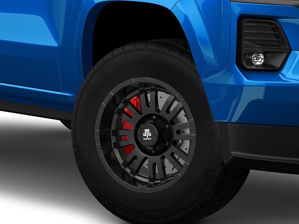 Mammoth Krawler Satin Black 6-Lug Wheel; 17x9; -12mm Offset (23-25 Colorado)