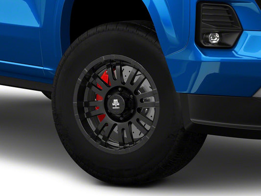 Mammoth Krawler Satin Black 6-Lug Wheel; 17x8; 0mm Offset (23-25 Colorado)