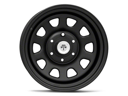 Mammoth D Window Matte Black 6-Lug Wheel; 17x9; -6mm Offset (23-25 Colorado)