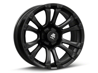 Mammoth Madness Matte Black 6-Lug Wheel; 20x9; -6mm Offset (23-25 Colorado)
