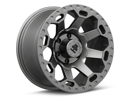 Mammoth Synister Charcoal 6-Lug Wheel; 17x9; -6mm Offset (23-25 Colorado)