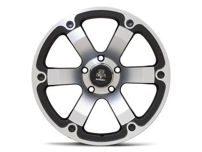 Mammoth Rogue Matte Black Machined 5-Lug Wheel; 20x9; -6mm Offset (05-11 Dakota)