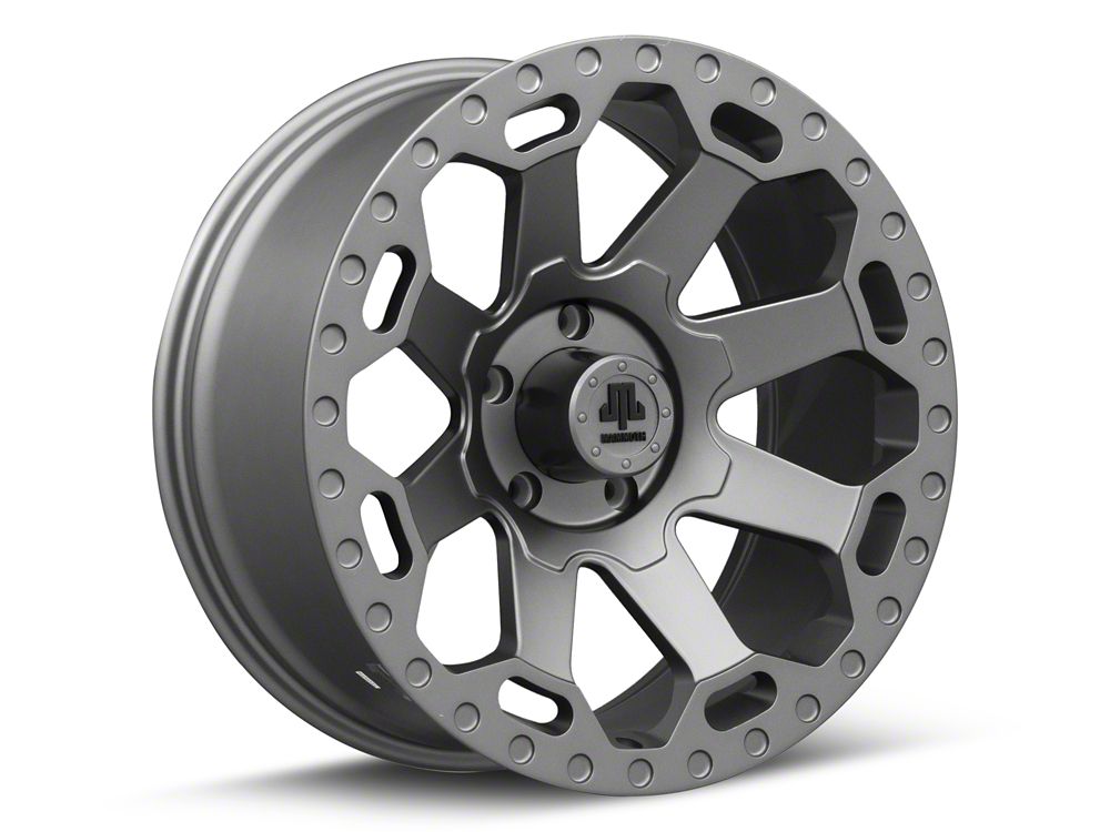 Mammoth Synister Charcoal 5-Lug Wheel; 20x9; -6mm Offset (05-11 Dakota)