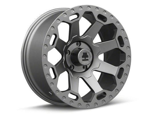 Mammoth Synister Charcoal 5-Lug Wheel; 20x9; -6mm Offset (05-11 Dakota)
