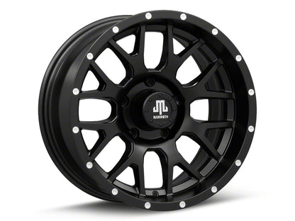 Mammoth Beadlock Mesh Matte Black 5-Lug Wheel; 17x9; -6mm Offset (05-11 Dakota)