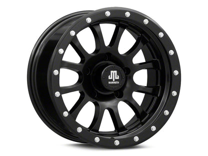 Mammoth 12 Hole Satin Black 5-Lug Wheel; 17x9; -6mm Offset (05-11 Dakota)