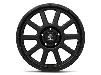 Mammoth 10 Hole Matte Black 5-Lug Wheel; 20x9; -6mm Offset (94-01 RAM 1500)