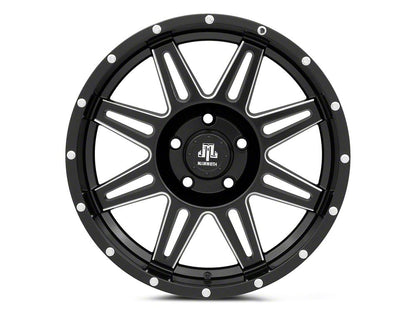 Mammoth TR8 Satin Black 5-Lug Wheel; 20x10; -12mm Offset (05-11 Dakota)