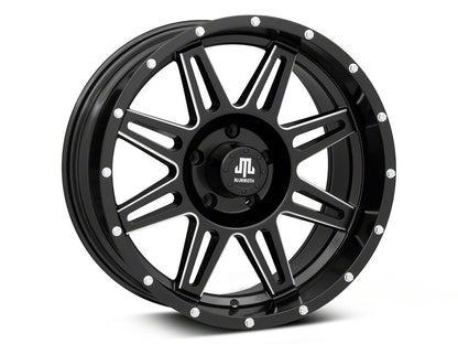 Mammoth TR8 Satin Black 5-Lug Wheel; 20x10; -12mm Offset (05-11 Dakota)