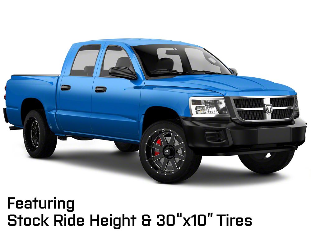 Mammoth Horde Beadlock Gloss Black Machined 5-Lug Wheel; 20x10; -24mm Offset (05-11 Dakota)