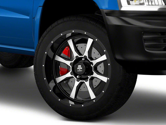 Mammoth High Roller Gloss Black 5-Lug Wheel; 20x10; -24mm Offset (05-11 Dakota)