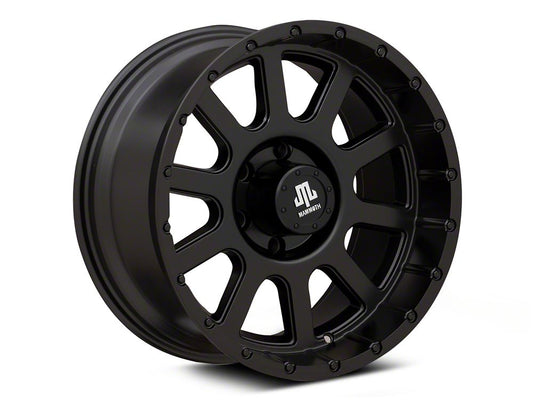Mammoth 10 Hole Matte Black 6-Lug Wheel; 18x9; 0mm Offset (22-25 Bronco Raptor)