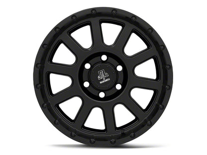 Mammoth 10 Hole Matte Black 6-Lug Wheel; 18x9; 0mm Offset (22-25 Bronco Raptor)