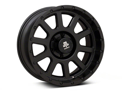 Mammoth 10 Hole Matte Black 6-Lug Wheel; 18x9; 0mm Offset (22-25 Bronco Raptor)