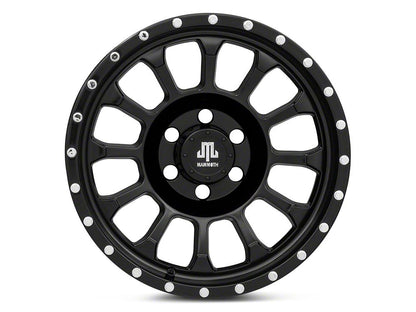 Mammoth 12-Hole Satin Black 6-Lug Wheel; 18x9; 0mm Offset (22-25 Bronco Raptor)