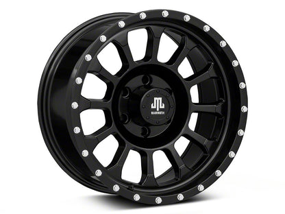 Mammoth 12-Hole Satin Black 6-Lug Wheel; 18x9; 0mm Offset (22-25 Bronco Raptor)