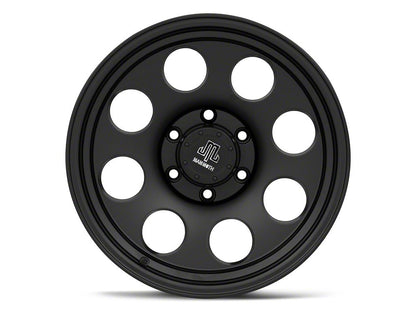 Mammoth 8 Aluminum Matte Black 6-Lug Wheel; 17x9; -6mm Offset (22-25 Bronco Raptor)
