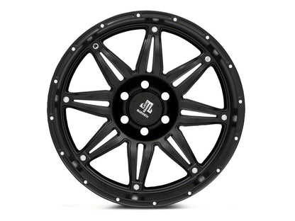 Mammoth Approach Matte Black 6-Lug Wheel; 20x10; -24mm Offset (22-25 Bronco Raptor)