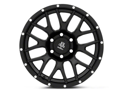 Mammoth Beadlock Mesh Matte Black 6-Lug Wheel; 18x9; -6mm Offset (22-25 Bronco Raptor)