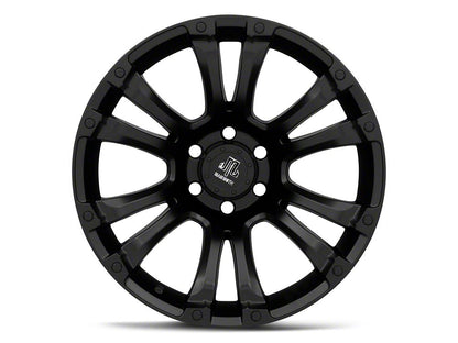 Mammoth Madness Matte Black 6-Lug Wheel; 20x10; -18mm Offset (22-25 Bronco Raptor)