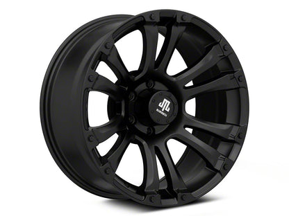 Mammoth Madness Matte Black 6-Lug Wheel; 20x9; 0mm Offset (22-25 Bronco Raptor)