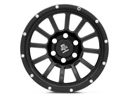 Mammoth SP12 6-Lug Wheel Satin Black; 20x9; -6mm Offset (22-25 Bronco Raptor)