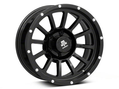 Mammoth SP12 6-Lug Wheel Satin Black; 20x9; -6mm Offset (22-25 Bronco Raptor)
