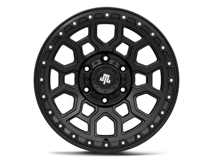 Mammoth Hunter Satin Black 6-Lug Wheel; 17x9; 0mm Offset (21-25 Bronco, Excluding Raptor)