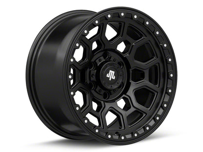 Mammoth Hunter Satin Black 6-Lug Wheel; 17x9; 0mm Offset (21-25 Bronco, Excluding Raptor)