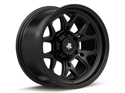 Mammoth Modus Satin Black 6-Lug Wheel; 17x9; 0mm Offset (21-25 Bronco, Excluding Raptor)