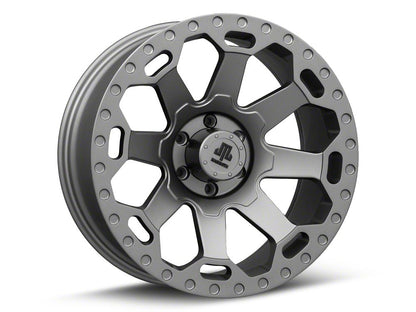 Mammoth Synister Charcoal 6-Lug Wheel; 20x9; -6mm Offset (22-25 Bronco Raptor)