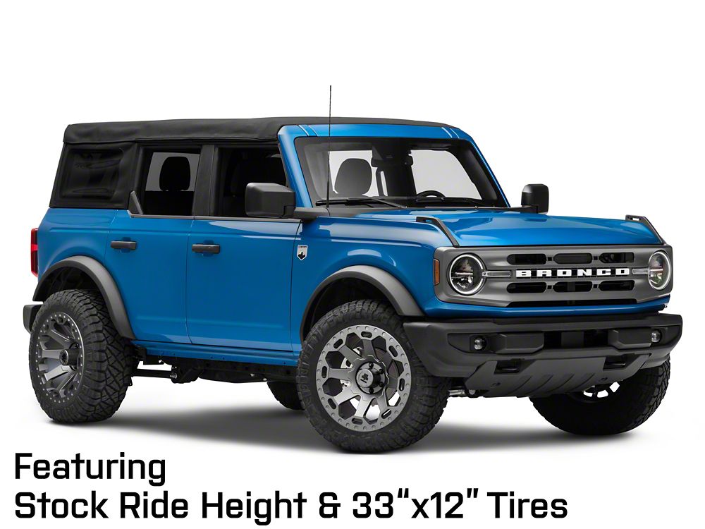 Mammoth Synister Charcoal 6-Lug Wheel; 20x9; -6mm Offset (22-25 Bronco Raptor)