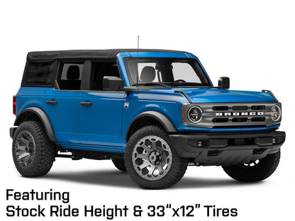 Mammoth Synister Charcoal 6-Lug Wheel; 20x9; -6mm Offset (22-25 Bronco Raptor)