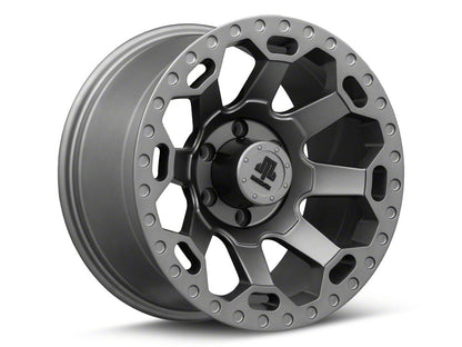 Mammoth Synister Charcoal 6-Lug Wheel; 17x9; -6mm Offset (21-25 F-150)