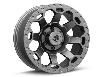 Mammoth Synister Charcoal 6-Lug Wheel; 17x9; -6mm Offset (21-25 F-150)