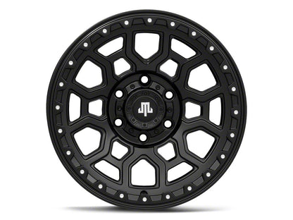 Mammoth Hunter Satin Black 6-Lug Wheel; 17x9; 0mm Offset (24-25 Ranger)