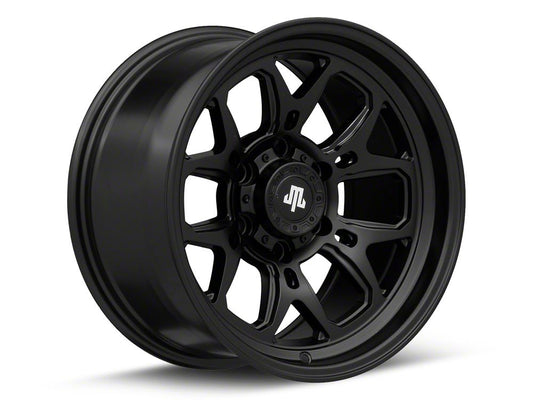 Mammoth Modus Satin Black 6-Lug Wheel; 17x9; 0mm Offset (24-25 Ranger)