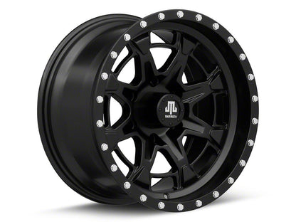 Mammoth Split 16 Satin Black 6-Lug Wheel; 17x9; -12mm Offset (19-23 Ranger)
